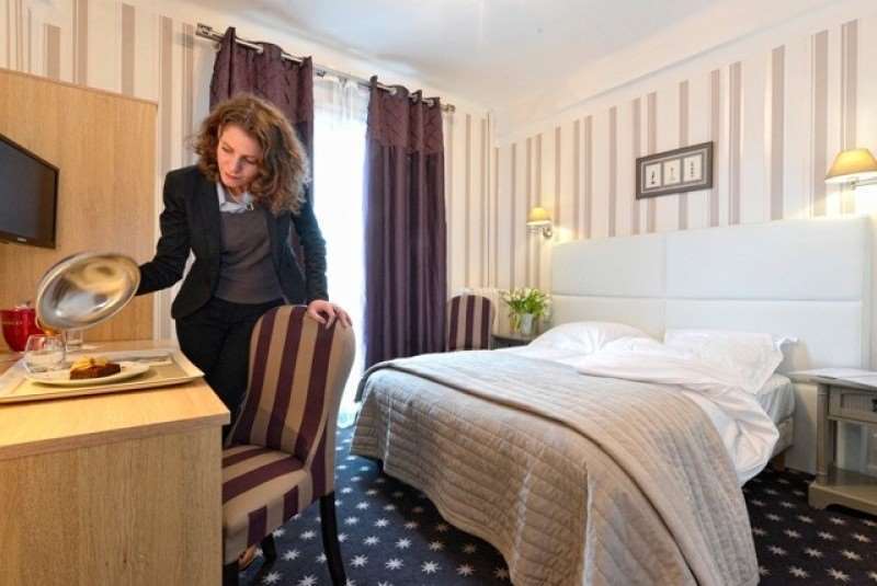 Hotel Le Berry Saint-Nazaire Стая снимка
